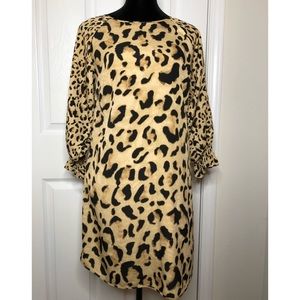 NWOT‼️ Crown & Ivy Leopard Dress